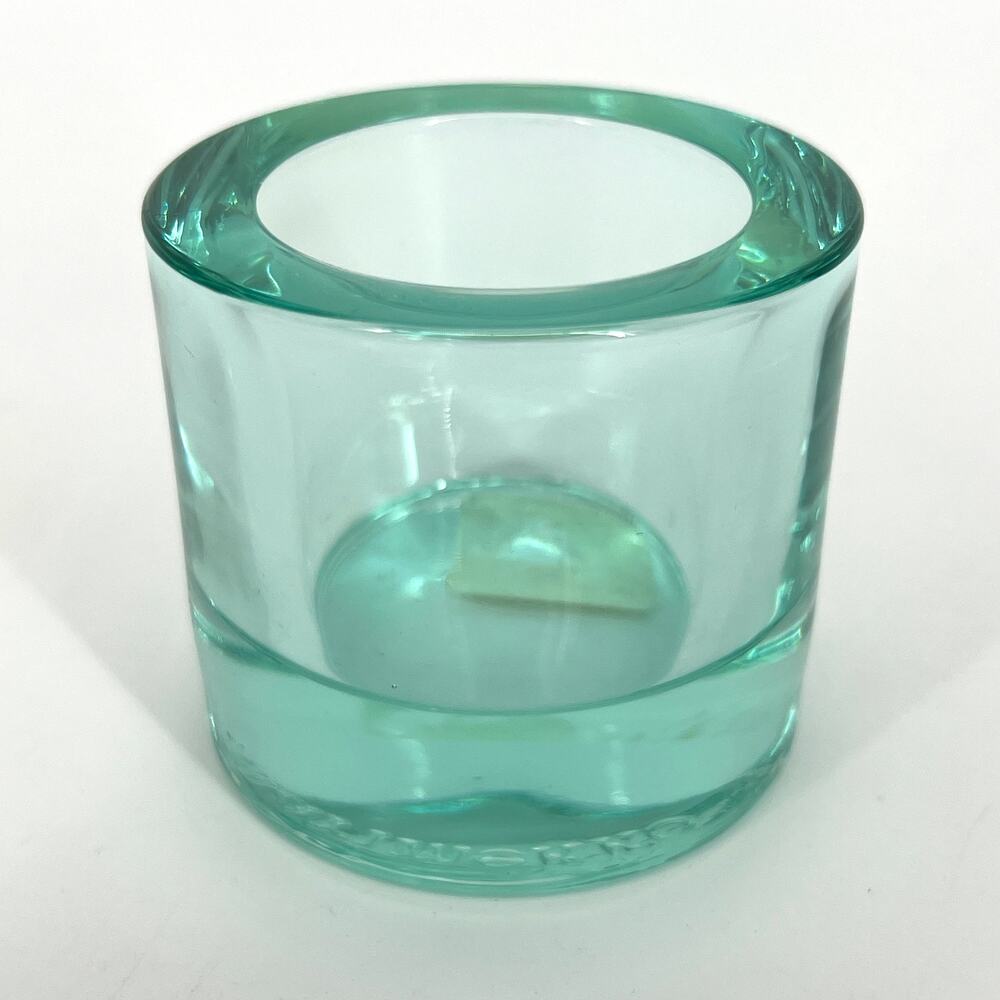 Marimekko iittala kynttilalyhty Water Green Votive Candle Holder Finland